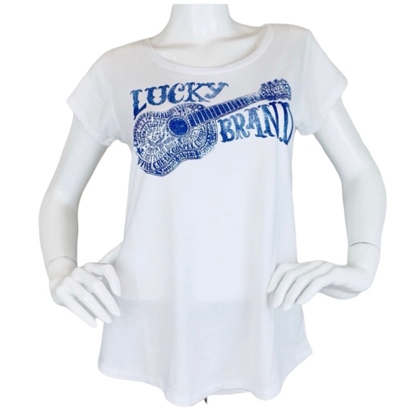 Lucky Brand Lightweight Graphic Short Sleeve T-shirt - Picture 6 of 7
